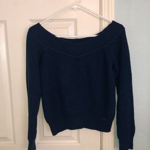 Abercrombie & Fitch Dark Blue Sweater- XS